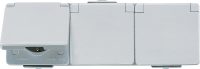Bild vom Produkt: Jung SCHUKO-Steckdose 3-fach 16A 250V 623 W