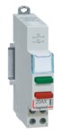 Legrand 412916 CX3 Taster 20A 1S grün 1Ö rot AC-12 1TE