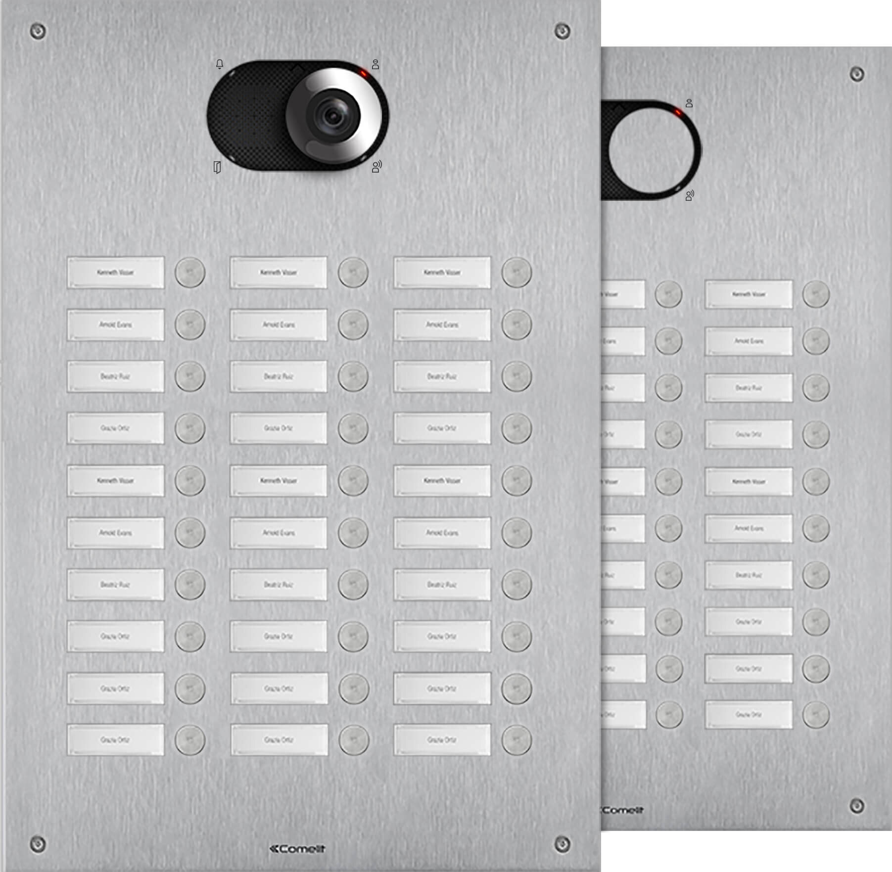 Comelit Comelit Group Frontplatte Switch 30 Teiln. 3-reih V4A IX0330