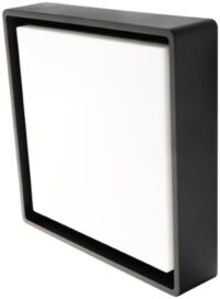 SG LEUCHTEN LED-Sensorleuchte 21W 4000K FRAME 605394 2370lm schwarz Konverter