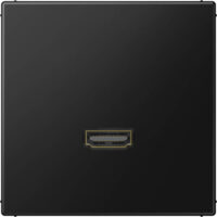 Jung Multimedia-Anschlusssystem graphitschwarz matt MA LS 1112 SWM
