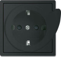 Busch-Jaeger Servicesteckdose schwarz matt 20 EUCBDR-885