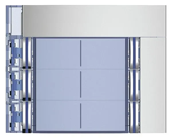 Legrand BTicino 352161 Frontblende Ruftasten- modul SFERA 6RT-D Allmetal