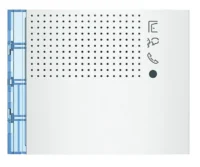 Bticino 351102 Frontblende Lautsprecher LED ohne RT Allwhite