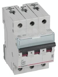 Legrand 403759 TX3 LS-Schalter D 40A 3-polig 6kA 400VAC 3TE