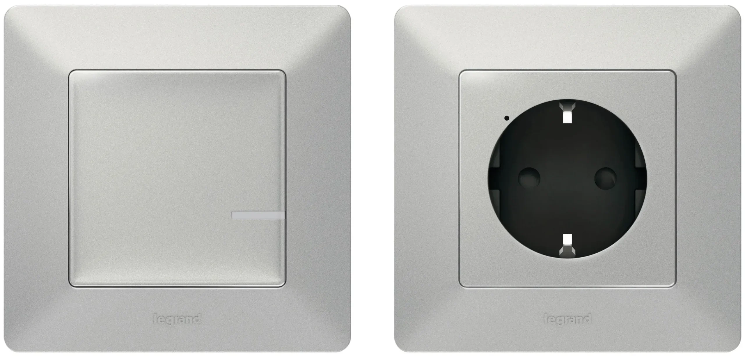 Legrand Legrand 752354 vorkonfig. Funk-Set für Valena Life with Netatmo Aluminium