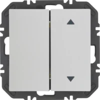 Berker EnO Modul Wippe 2-fach eins Aufdr S.1 polar weiß matt 24128309