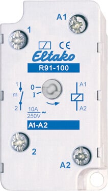Eltako Eltako Schaltrelais für EB/Aufputz 1S 10A R91-100-8V