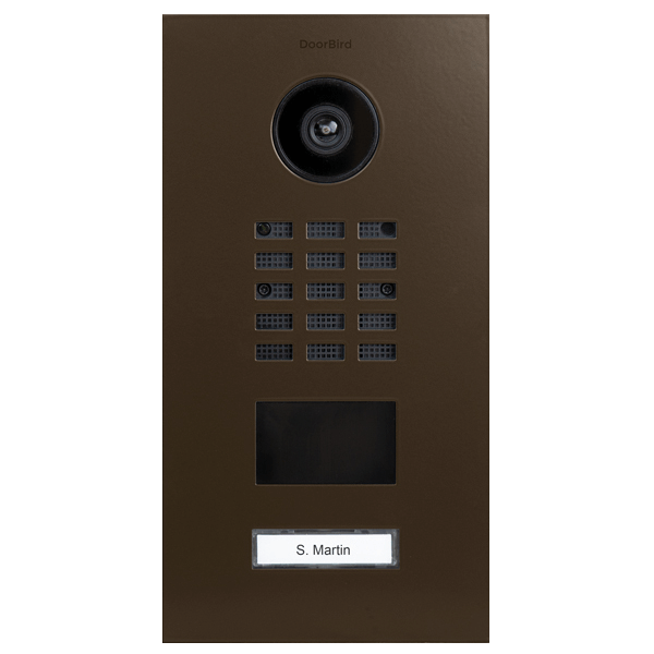 Doorbird DoorBird D2101V IP Video Türsprechanlage – RAL 8028