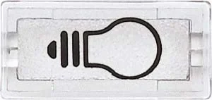 Merten Merten Symbol Licht kl rechteckig 395669