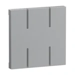 Legrand 765714 Seano 2-modulige Tastenabdeckung MyHome ohne Symbol Farbe Al