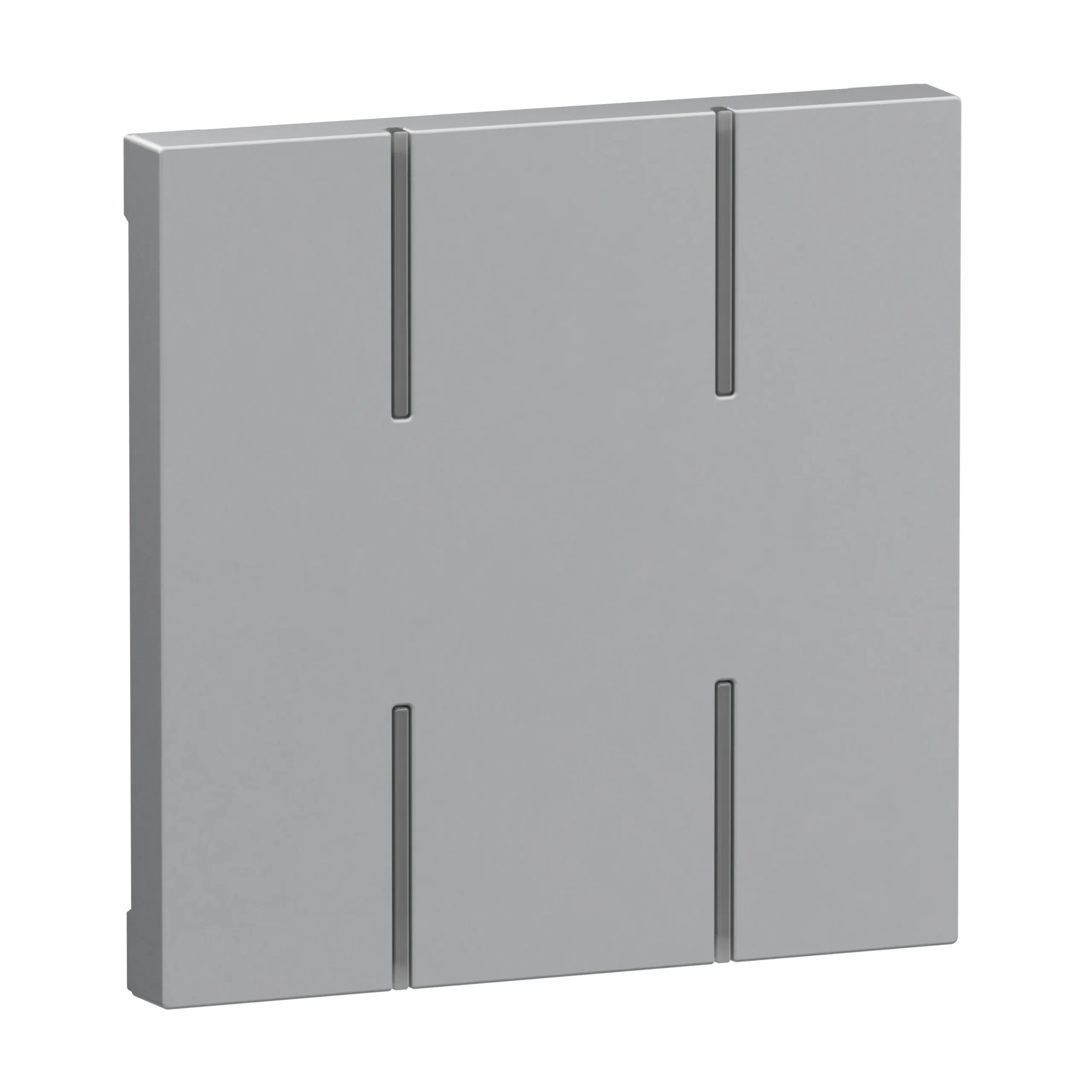 Legrand 765714 Seano 2-modulige Tastenabdeckung MyHome ohne Symbol Farbe Al