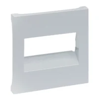Legrand 765254 SEANO Abdeckung RJ45 f.1- u.2-fach Datendosen Aluminium lackiert
