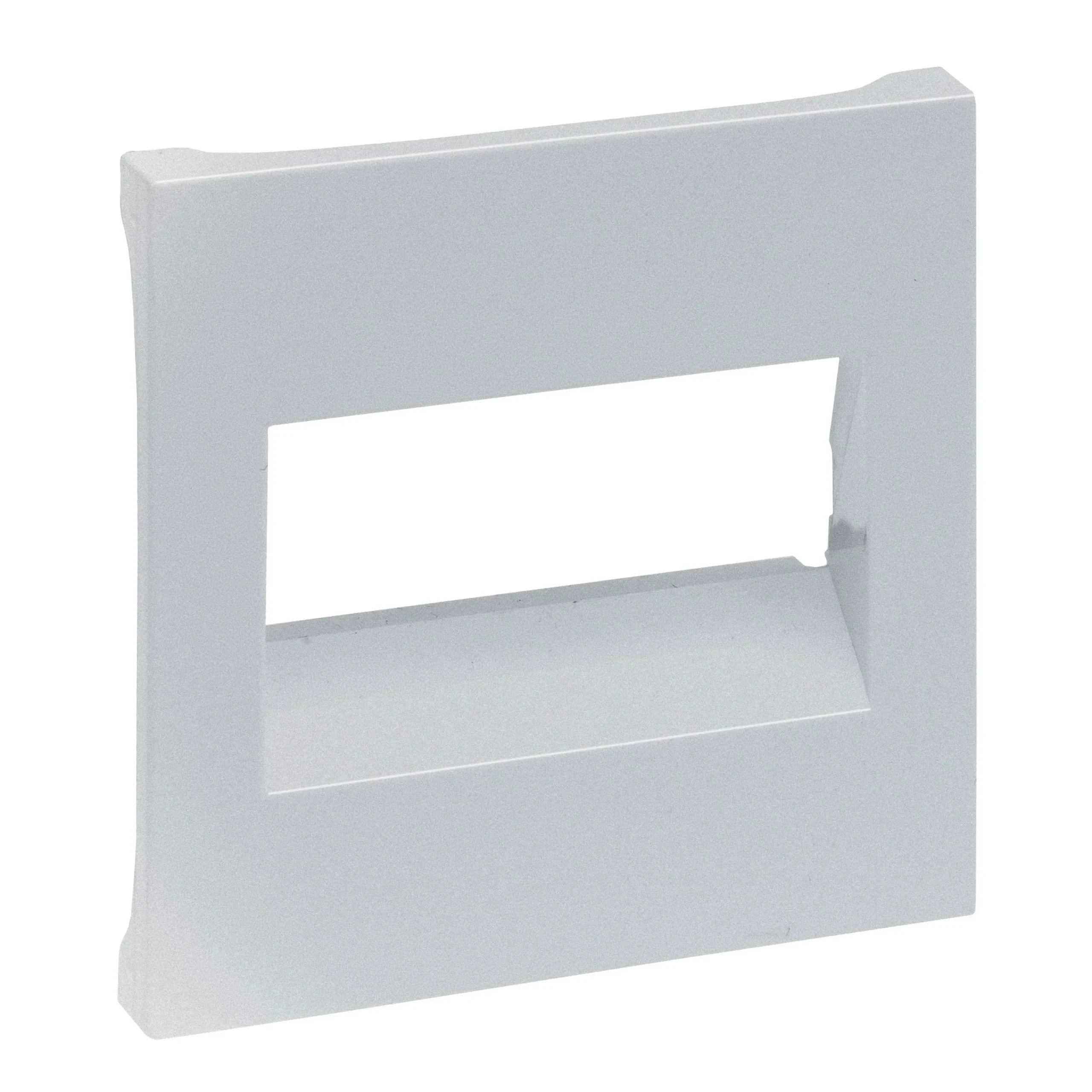 Legrand Legrand 765254 SEANO Abdeckung RJ45 f.1- u.2-fach Datendosen Aluminium lackiert