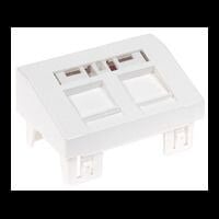 Legrand Legrand 8190633 KT-Abdeckung Modul45 RAL9010