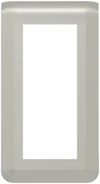 Legrand 079325L Rahmen 5-modulig vertikal Mosaic Aluminium