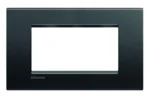 BTicino LNA4804AR LivingLight Abdeck- rahmen für Kompaktinstallation 4M Anthrazit