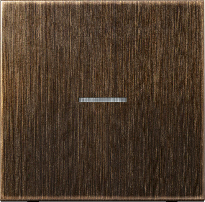 Jung Jung KNX RF Taster 1-fach neutral, Messing ME 10911 ST RF AT