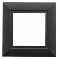 SG LEUCHTEN Dekorelement schwarz Aluminium L140mm SOFT 903256 H4mm