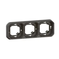 Legrand 069608L Plexo New FRUP 3-fach horizontal und vertikal Tragring in der