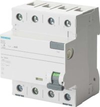 Bild vom Produkt: Siemens 5SV3344-6KL FI-Schutzschalter 4polig Typ A 40A 30mA AC400V N-links