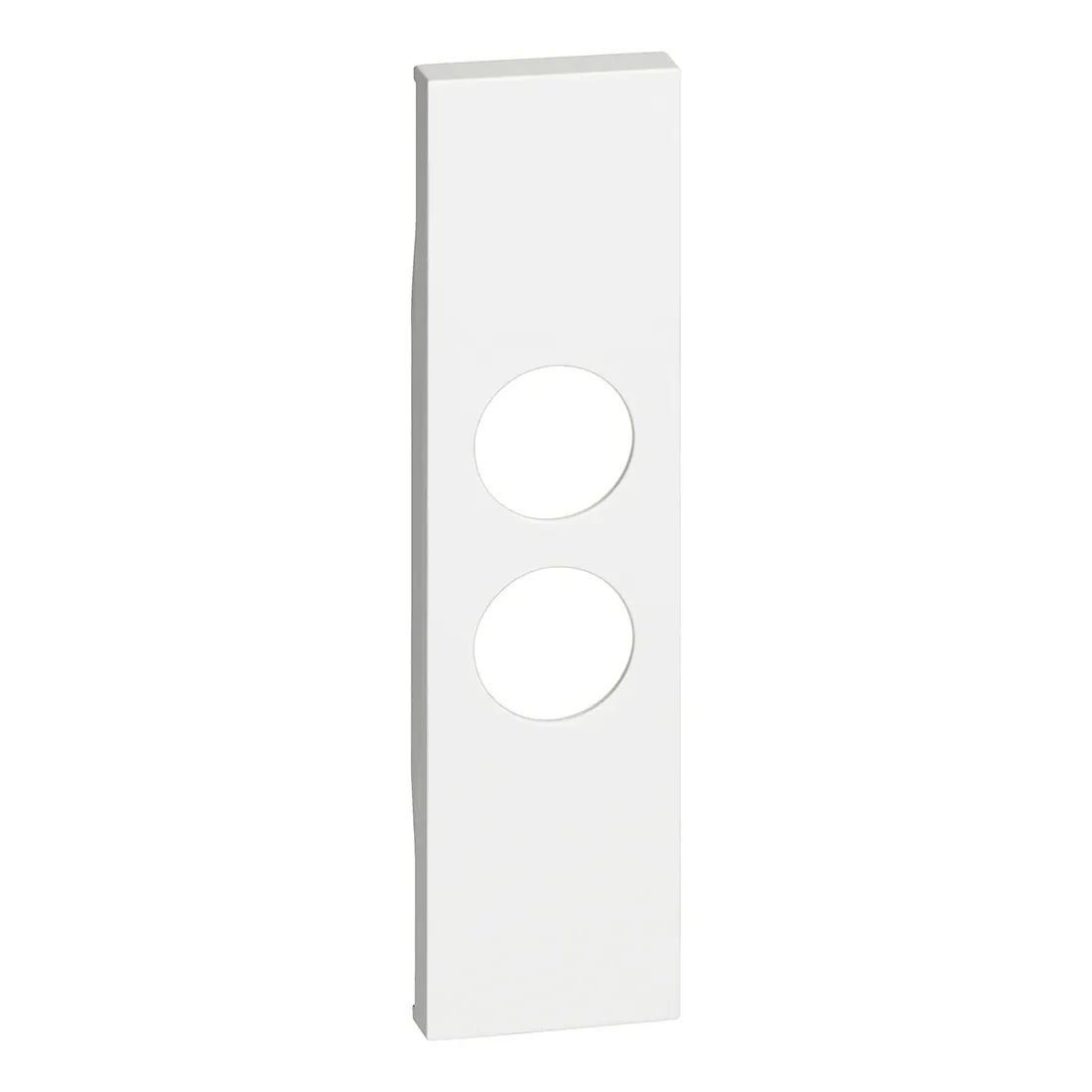 Legrand BTicino KW09 LivingNow 1M Abdeckung für Einsätze TV-SAT und Lichtsignal White