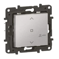 Legrand 863744 Niloe Step with Netatmo Rollladenschalter Aluminium