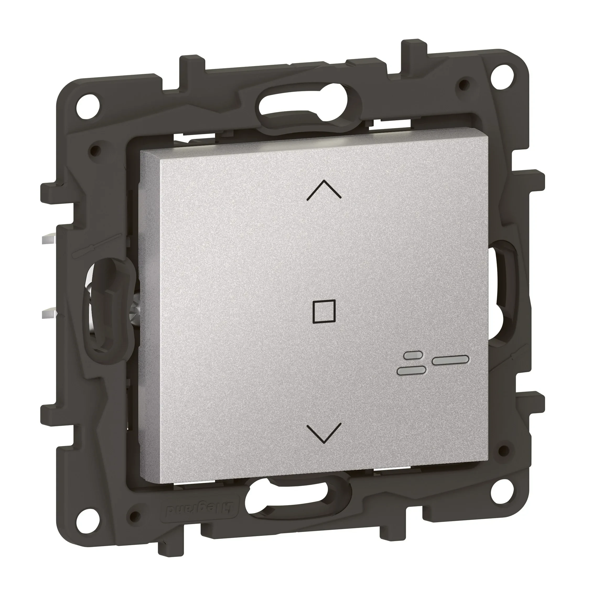 Legrand Legrand 863744 Niloe Step with Netatmo Rollladenschalter Aluminium