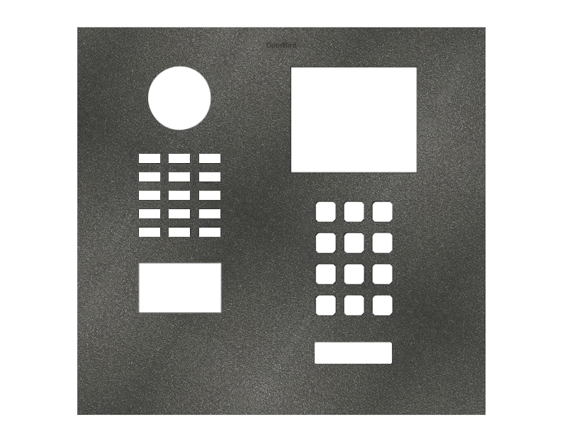 Doorbird DoorBird D2101IKH Frontblende – DB 703