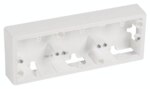 Legrand 776183 Aufputz Gehäuse 3-fach Creo ultraweiß