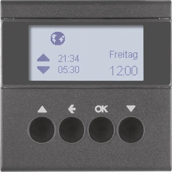 Berker Berker Jalousie-Schaltuhr anthrazit matt 85741185