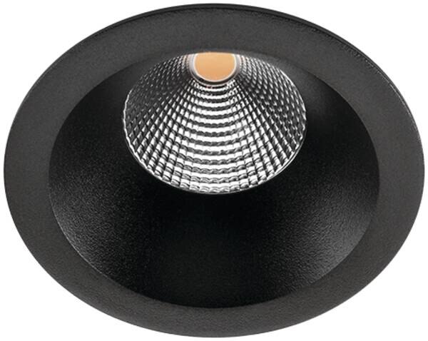 SG Leuchten SG LEUCHTEN LED-Einbaustrahler 9W Konverter JUNISTAR 903213 dimmbar 1LED schwarz 2700K weiß schwarz