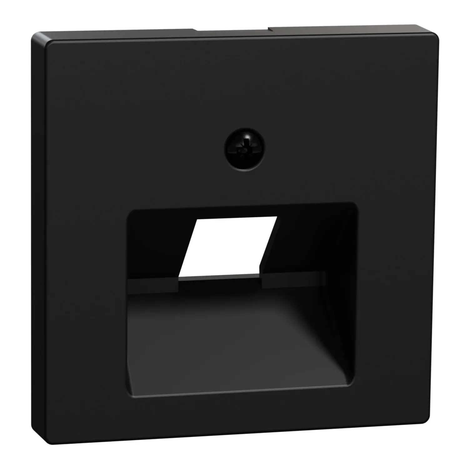 Merten Merten Zentralplatte 1-fach schwarz matt für UAE-Einsatz MEG4521-0403