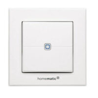 Homematic IP Smart Home Wandtaster 2-fach, HMIP-WRC2