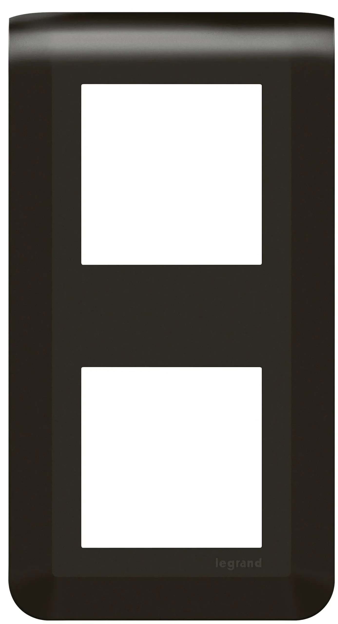Legrand Legrand 079062L Rahmen 2x2-modulig vertikal Mosaic schwarz