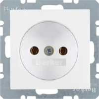 Berker Steckdose pws ohne Schutzkontakt 6167031909