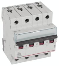 Legrand 404154 TX3 LS-Schalter B 16A 4-polig 10kA 400VAC 4TE