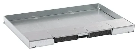 Legrand Legrand 088103 Deckel für Geätebox mit Markierrand 8/12Module Edelstahl