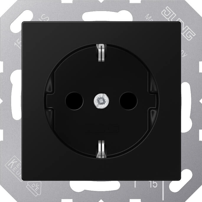 Jung Jung SCHUKO Steckdose A1521BFSWM