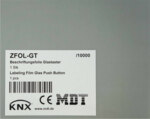 MDT technologies Beschriftungsfolie für Glastaster Plus ZFOL-GT