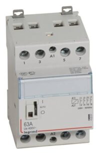 Legrand 412557 CX3 Schütz 230V 63A 4Ö mit Handschalter