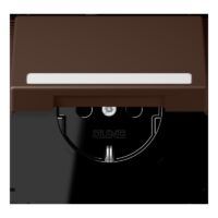 Jung LC1520BFNAKL239 SCHUKO-SteckdoseKI mit Klappdeckel mit S