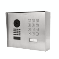 DoorBird D1101KH Modern Aufputz IP Video Türsprechanlage – Edelstahl V4A
