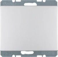 Berker Blindverschluss aluminium mit Zentralstück 10457003