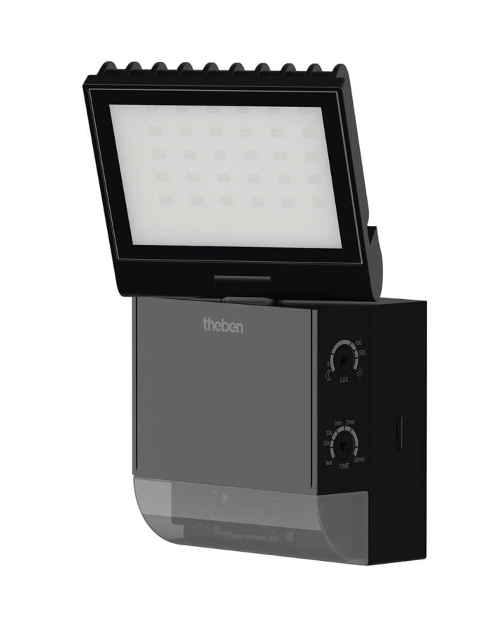 Theben LED-Strahler 8 Watt, sw theLeda S8-100 BK – Bild 1