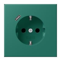 Jung LC1520-18C216 SCHUKO-Steckdose mit USB Typ C LC32040
