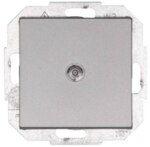Kopp 589368085 Taster beleuchtet10AX 250V Athenis stahl