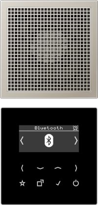 Jung Smart DAB+ Digitalradio Bluetooth SetMono1LS DAB ES1 BT