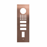 DoorBird D1102FV Fingerprint 50 Unterputz Frontblende – Bronze-Optik (PVD)