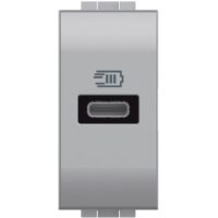 BTicino NT4192C LivingLight USB-Lade- steckdose 1M m.1xUSB-C Tech